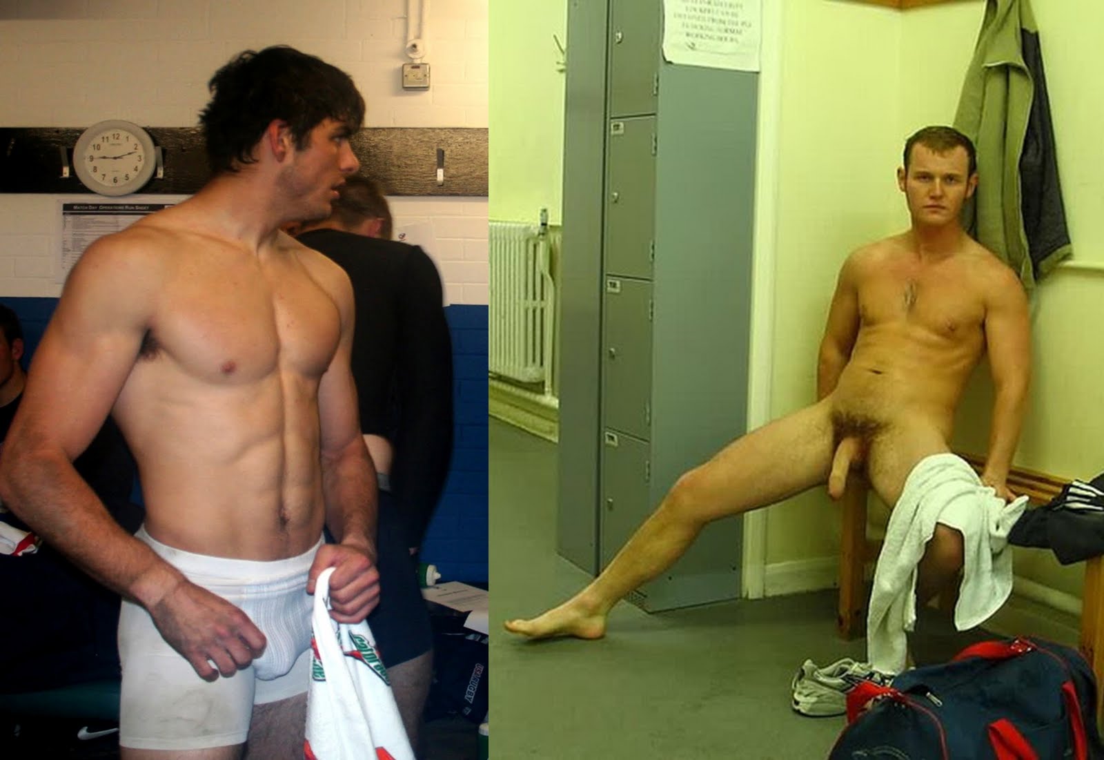 Small dick locker room Small dick locker room